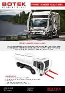 Mynd af Botek framhlaðningsvogavörubæklingi