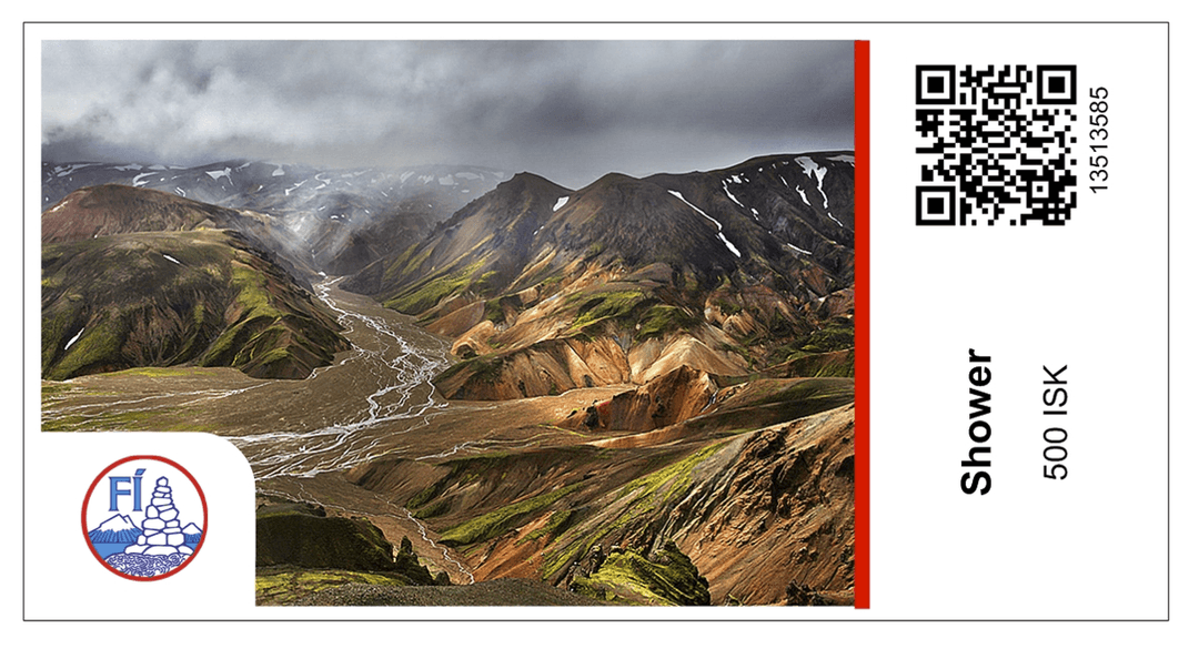 Sturtumiði í Landmannalaugum