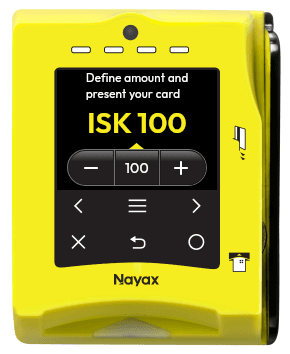 Nayax VPOST með þrepaskiptu verði