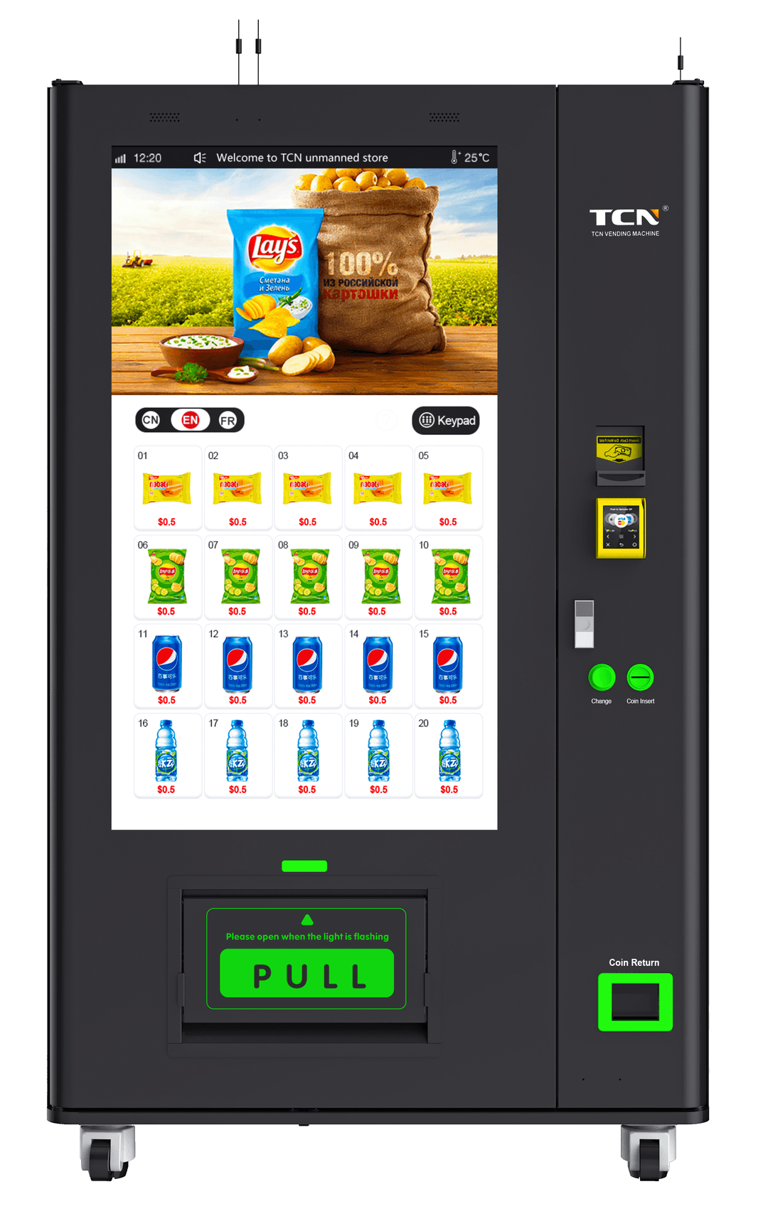 Mynd af TCN CEL 9C Snjall sjálfsala