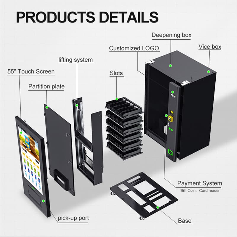 Mynd af TCN CEL 9C Snjall sjálfsala