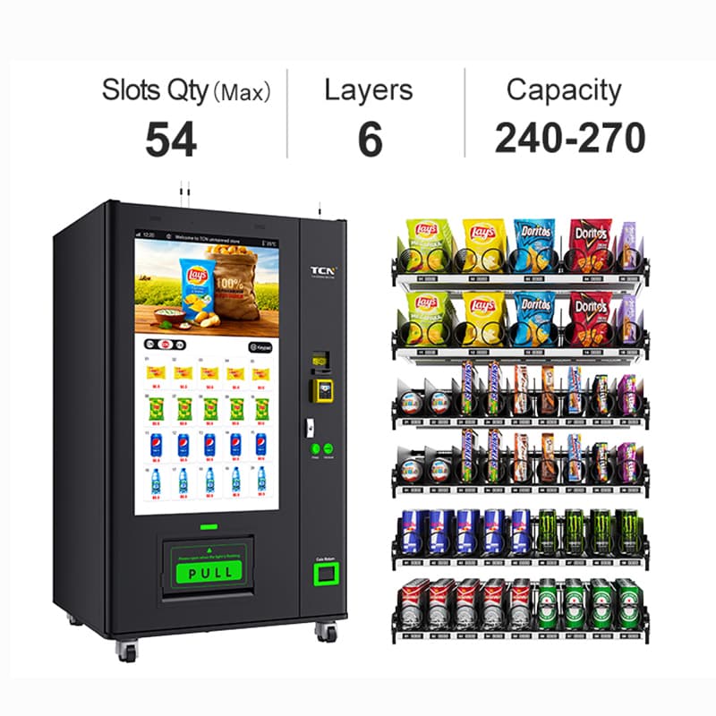 Mynd af TCN CEL 9C Snjall sjálfsala