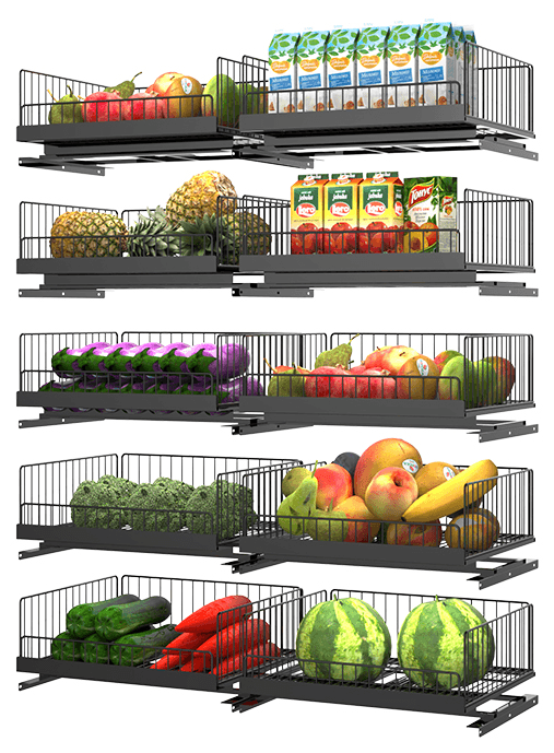 Mynd af TCN CFZ 1000 Snjall sjálfsala hillum